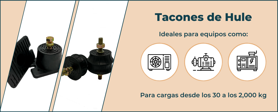 Tacones Antivibratorios